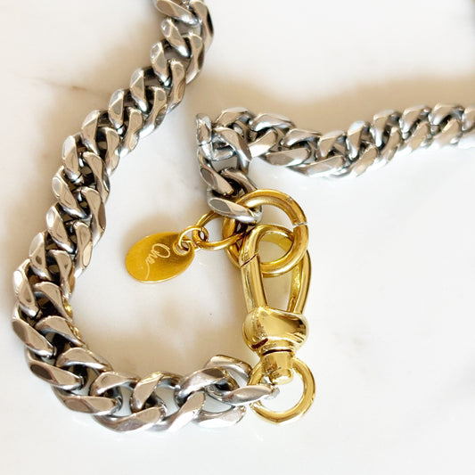 Ona Chan Jewelry Reagan_Cuban_Chain_with_Clasp_and_Ring