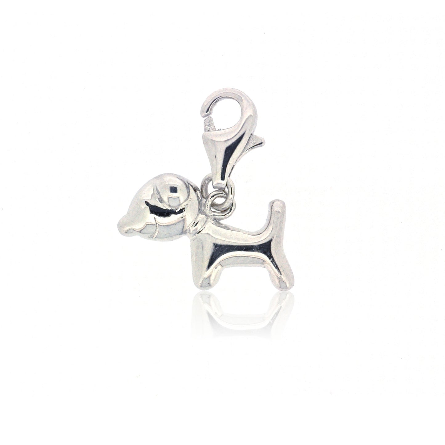 Mimi Too Character Bracelet Charms - Sterling Silver - puppy
