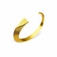 Mantra Dagger Corded Bracelet - gold