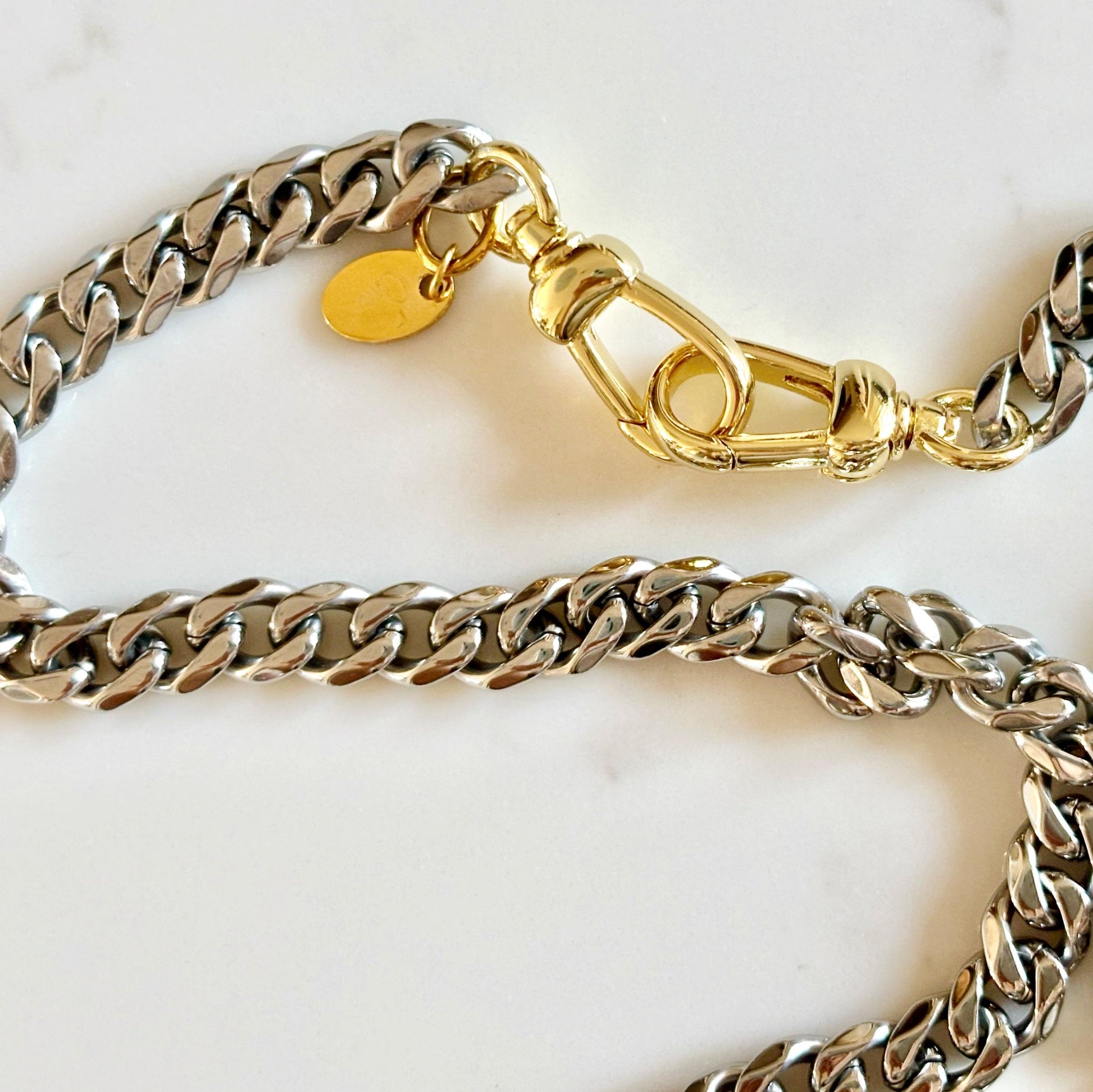 Ona Chan Jewelry Reagan Gold Double Clasp