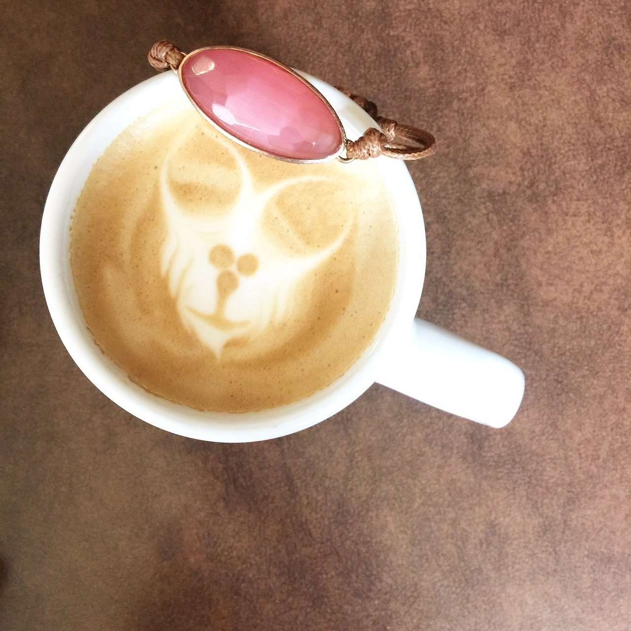 pink dignity Bracelet - Dress For Success Vancouver | Values Bracelet on latte art