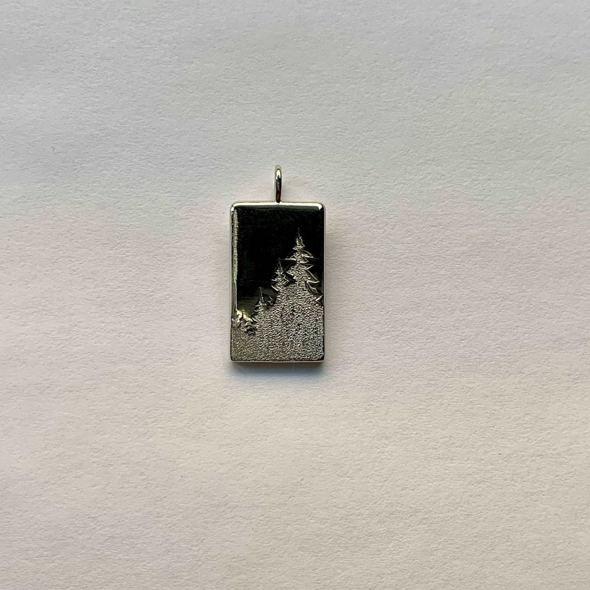 Rochelle Revelstoke Pendants Silver with Rhodium Plate 