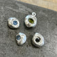 OCJ Silver Nuggets with Sapphires