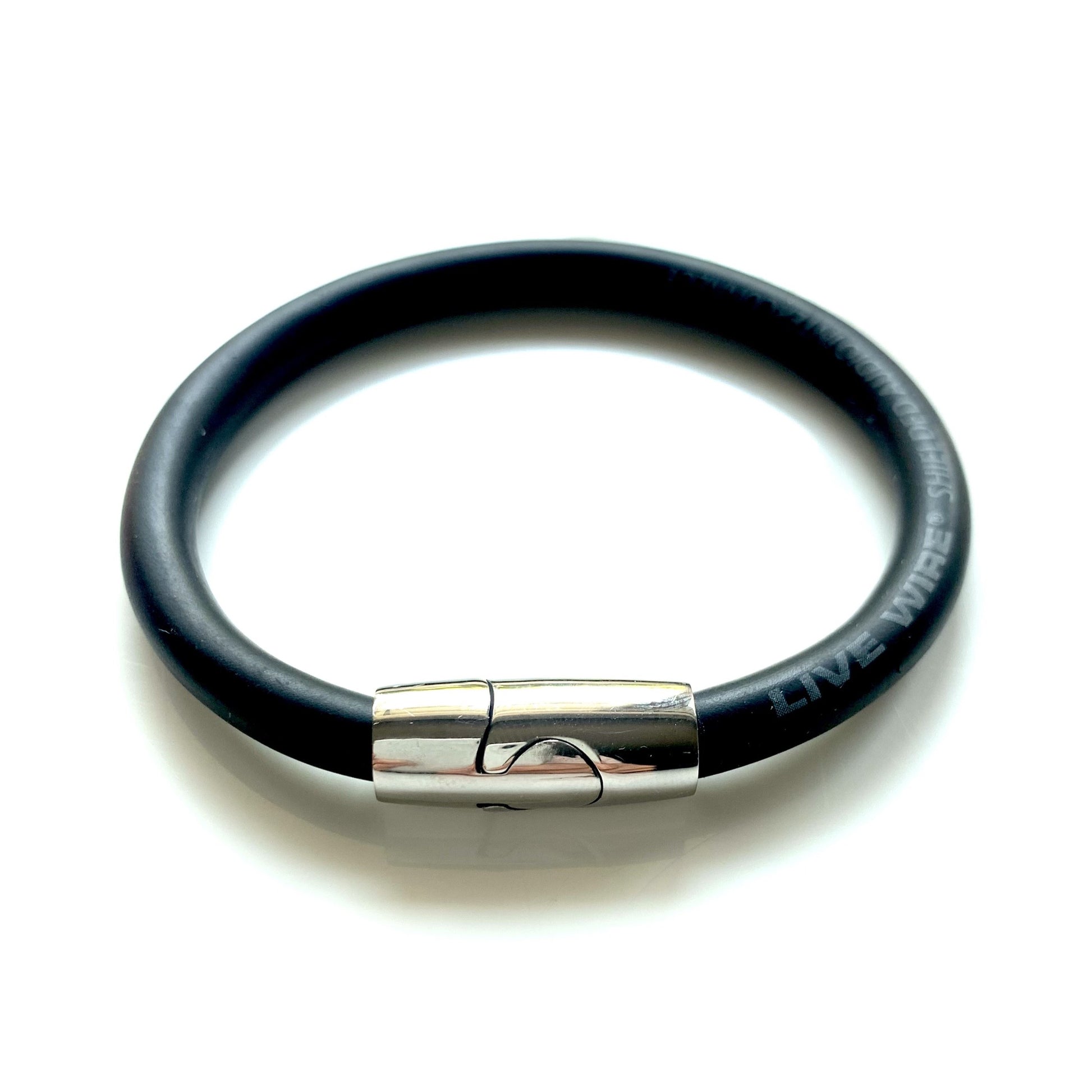 Will Bracelet - Patch Cord Bracelet -black