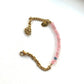 Bracelet - Minis - Cuban Bracelets | Love | Rose Quartz