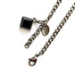 Anklet - Cuban Ankle Bracelet With Black Agate |  Cuban Chain Link