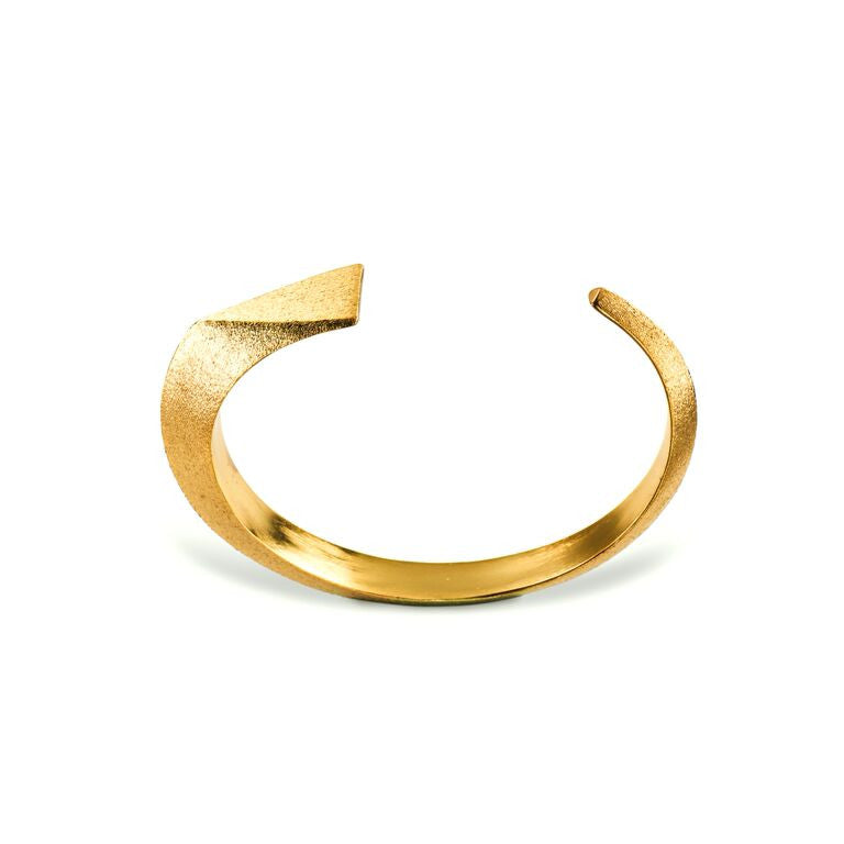 Mantra Dagger Corded Bracelet - gold