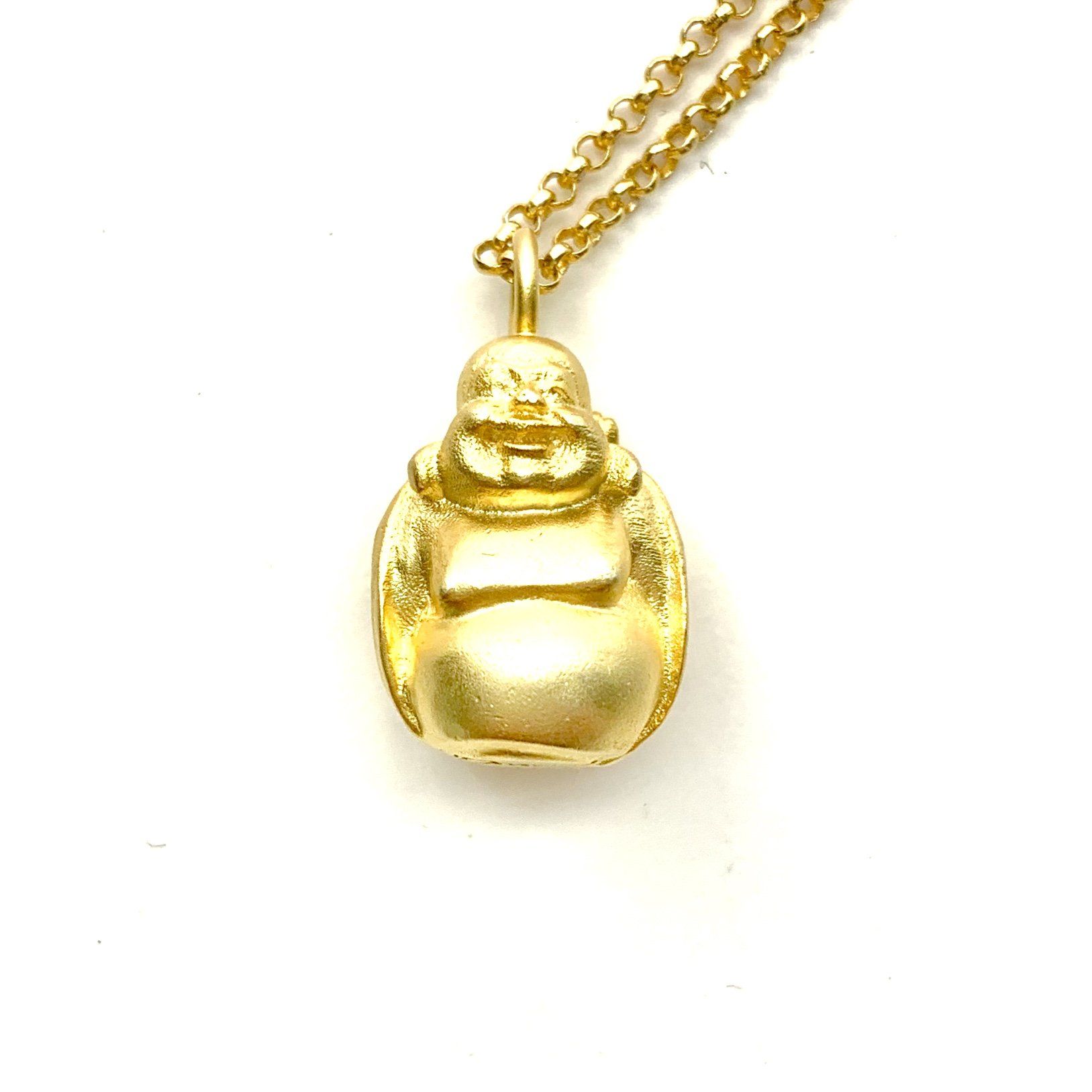 Necklace - Laughing Yoga Buddha Necklace | Chinese Horoscope And Pendants