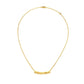 Mantra Multi Triangle Necklace with Swarovski crystals - gold