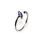 Ring - Little Jewels - Marquise Cut Open Ring With Swarovski Crystals