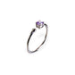 Ring - Little Jewels - Round Cut Open Ring With Swarovski Crystals